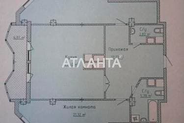 3-кімнатна квартира за адресою Фонтанська дор. (площа 114,1 м²) - Atlanta.ua - фото 15