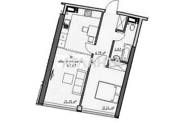 1-кімнатна квартира за адресою Курортний пров. (площа 48,5 м²) - фото 19 1-кімнатна квартира за адресою Курортний пров. (площа 48,5 м²) - Atlanta.ua - фото 19