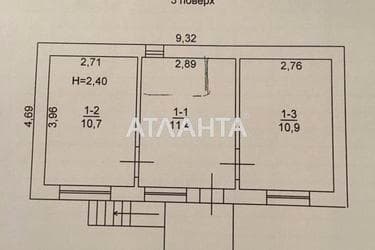 2-кімнатна квартира за адресою вул. Нерубайська (площа 34 м²) - Atlanta.ua - фото 7