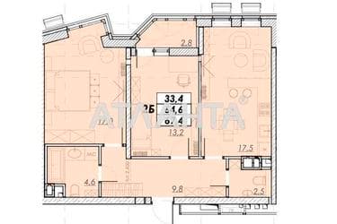 2-комнатная квартира по адресу ул. Прохоровская (площадь 67,4 м²) - фото 15 2-комнатная квартира по адресу ул. Прохоровская (площадь 67,4 м²) - Atlanta.ua - фото 15