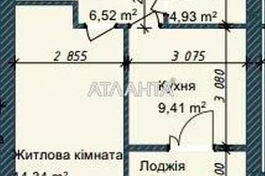 1-комнатная квартира по адресу ул. Сахарова (площадь 39,8 м²) - фото 12 1-комнатная квартира по адресу ул. Сахарова (площадь 39,8 м²) - Atlanta.ua - фото 12