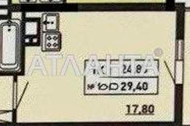 1-комнатная квартира по адресу ул. Пишоновская (площадь 29,4 м²) - imageAlt 12 1-комнатная квартира по адресу ул. Пишоновская (площадь 29,4 м²) - Atlanta.ua - imageAlt 12