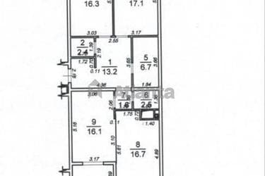 3-кімнатна квартира за адресою вул. Перлинна (площа 97,7 м²) - Atlanta.ua - фото 40