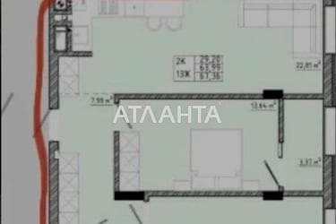 2-комнатная квартира по адресу ул. Львовская (площадь 67,4 м²) - Atlanta.ua - imageAlt 16