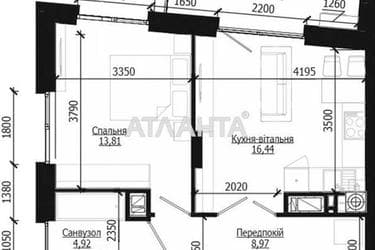 1-комнатная квартира по адресу ул. Орлика Пилипа (площадь 46,7 м²) - Atlanta.ua - imageAlt 17