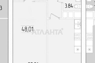 2-комнатная квартира по адресу ул. Краснова (площадь 48,5 м²) - Atlanta.ua - imageAlt 44