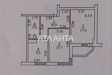2-комнатная квартира по адресу Овидиопольская дор. (площадь 61 м²) - Atlanta.ua - imageAlt 23