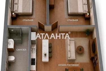 2-комнатная квартира по адресу ул. Краснова (площадь 43 м²) - imageAlt 28 2-комнатная квартира по адресу ул. Краснова (площадь 43 м²) - Atlanta.ua - imageAlt 28
