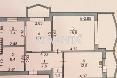3-комнатная квартира по адресу ул. Крымская (площадь 70,5 м²) - Atlanta.ua - imageAlt 30