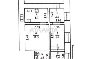 Коммунальная квартира по адресу Некрасова пер. (площадь 11,3 м²) - Atlanta.ua - imageAlt 23