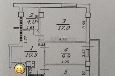 2-комнатная квартира по адресу ул. Пригородская (площадь 56 м²) - Atlanta.ua - imageAlt 16
