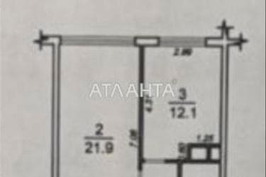 1-кімнатна квартира за адресою вул. Перлинна (площа 41,7 м²) - Atlanta.ua - фото 20