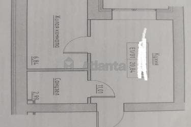1-комнатная квартира по адресу ул. Спрейса (площадь 20,8 м²) - Atlanta.ua - imageAlt 12
