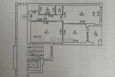 2-кімнатна квартира за адресою вул. Широка (площа 62,3 м²) - Atlanta.ua - фото 31