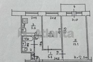 2-комнатная квартира по адресу ул. Шклярука (площадь 42,9 м²) - Atlanta.ua - imageAlt 22