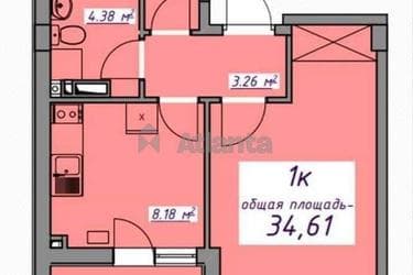 1-комнатная квартира по адресу ул. Массив 10 (площадь 35 м²) - Atlanta.ua - фото 26