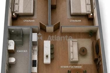 2-кімнатна квартира за адресою вул. Краснова (площа 43 м²) - Atlanta.ua - фото 40