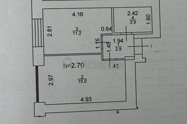 1-комнатная квартира по адресу ул. Покровская (площадь 32,9 м²) - Atlanta.ua - imageAlt 37
