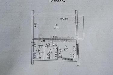 1-комнатная квартира по адресу Небесной Сотни пр. (площадь 30,9 м²) - Atlanta.ua - фото 22