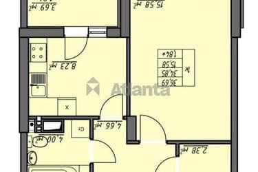 1-комнатная квартира по адресу ул. Грушевского Михаила (площадь 35 м²) - Atlanta.ua - фото 20