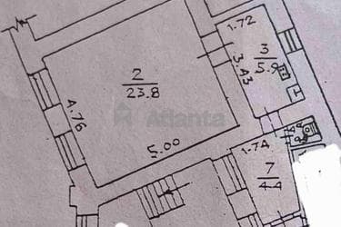 1-кімнатна квартира за адресою Соборна пл. (площа 35 м²) - Atlanta.ua - фото 16