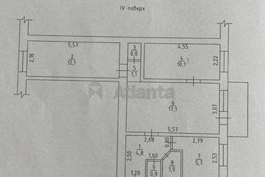3-кімнатна квартира за адресою вул. Варненська (площа 55,3 м²) - Atlanta.ua - фото 20