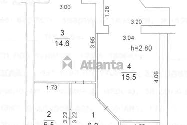 1-кімнатна квартира за адресою вул. Сахарова (площа 44,2 м²) - Atlanta.ua - фото 52
