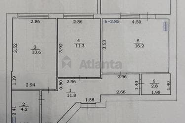 2-кімнатна квартира за адресою вул. Спортивна (площа 63,6 м²) - Atlanta.ua - фото 28