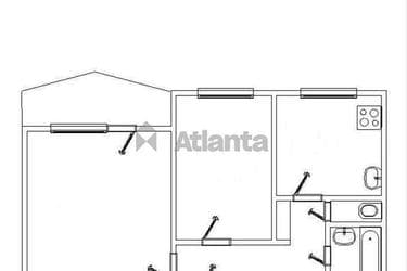 2-комнатная квартира по адресу ул. Крымская (площадь 53 м²) - Atlanta.ua - фото 22