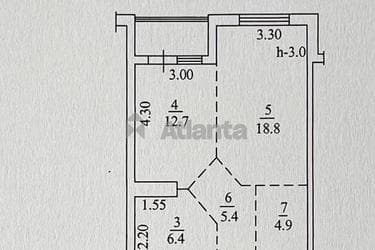 1-комнатная квартира по адресу Шевченко пр. (площадь 65,9 м²) - Atlanta.ua - imageAlt 23