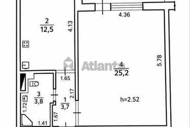 1-комнатная квартира по адресу ул. Бабаджаняна марш. (площадь 47 м²) - Atlanta.ua - imageAlt 22