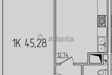 1-комнатная квартира по адресу ул. Генуэзская (площадь 45,3 м²) - Atlanta.ua - imageAlt 28