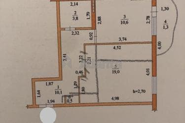 2-комнатная квартира по адресу ул. Чикаленко Евгения(Вильямса ак. ) (площадь 45 м²) - Atlanta.ua - фото 28
