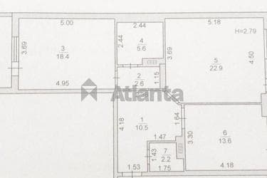 2-кімнатна квартира за адресою вул. Парусна (площа 78 м²) - Atlanta.ua - фото 21
