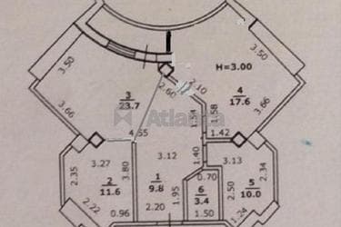 2-комнатная квартира по адресу Шевченко пр. (площадь 80 м²) - Atlanta.ua - imageAlt 26