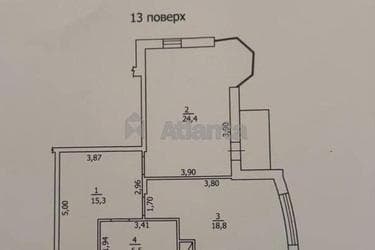 1-кімнатна квартира за адресою вул. Аркадійське плато (площа 66,1 м²) - Atlanta.ua - фото 26
