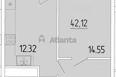 1-комнатная квартира по адресу ул. Краснова (площадь 43 м²) - Atlanta.ua - фото 20