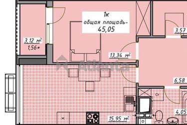 1-кімнатна квартира за адресою Курортний пров. (площа 45,1 м²) - Atlanta.ua - фото 8
