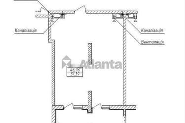 1-комнатная квартира по адресу ул. Посмитного (площадь 51,4 м²) - Atlanta.ua - фото 10
