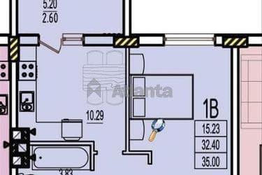 1-комнатная квартира по адресу ул. Строительная (площадь 35 м²) - Atlanta.ua - imageAlt 19