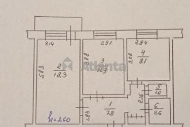 2-комнатная квартира по адресу ул. Ойстраха Давида (площадь 49 м²) - Atlanta.ua - imageAlt 22