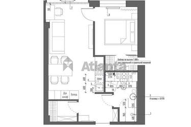 1-комнатная квартира по адресу ул. Асташкина (площадь 45 м²) - Atlanta.ua - фото 22