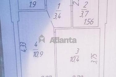 1-комнатная квартира по адресу ул. Профсоюзная (площадь 33,3 м²) - Atlanta.ua - imageAlt 27
