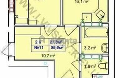 2-комнатная квартира по адресу ул. Львовская (площадь 59,6 м²) - Atlanta.ua - imageAlt 40