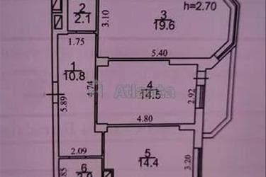 1-комнатная квартира по адресу Овидиопольская дор. (площадь 66,5 м²) - Atlanta.ua - imageAlt 12