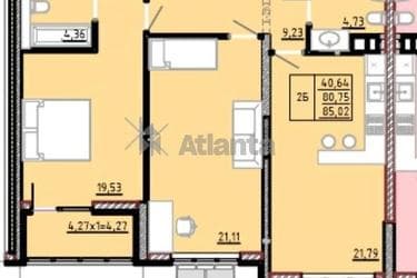 2-комнатная квартира по адресу ул. Франко Ивана (площадь 85,0 м²) - Atlanta.ua - фото 9