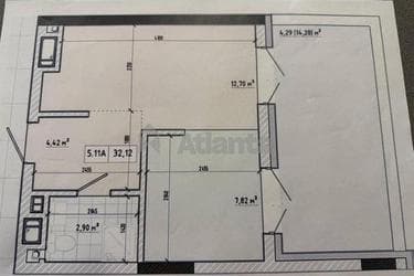 1-комнатная квартира по адресу ул. Трускавецкая (площадь 32,1 м²) - Atlanta.ua - imageAlt 12
