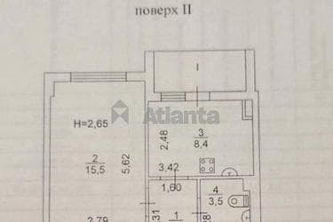 1-кімнатна квартира за адресою вул. Проїзна (площа 33 м²) - Atlanta.ua - фото 16