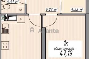 1-комнатная квартира по адресу Курортный пер. (площадь 47,6 м²) - Atlanta.ua - imageAlt 20