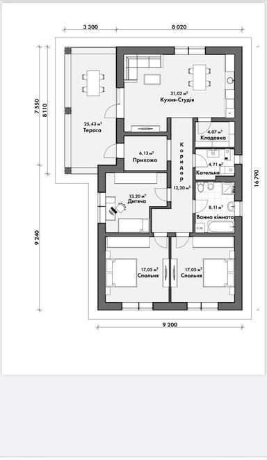 House by the address st. Volodimira Velikogo (area 140 m²) - Atlanta.ua - photo 13